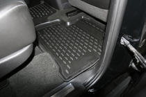 Chevrolet Tahoe 2014–2019 (2015↗) Gummimåtter 3D til kabinen (4 stk., Novline) foto 4
