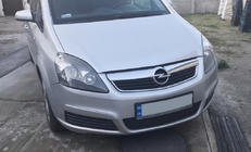 Opel Zafira B 2005–2011 Vinterafdækning til kølergrill (2005-2008) Mat foto 2