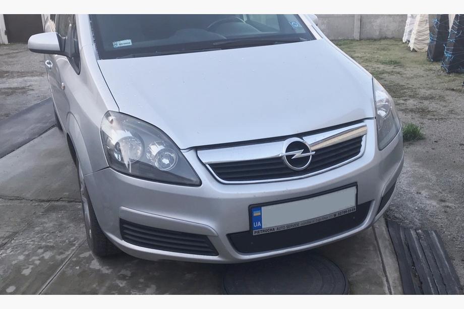 Opel Zafira B 2005–2011 Vinterafdækning til kølergrill (2005-2008) Foto 2