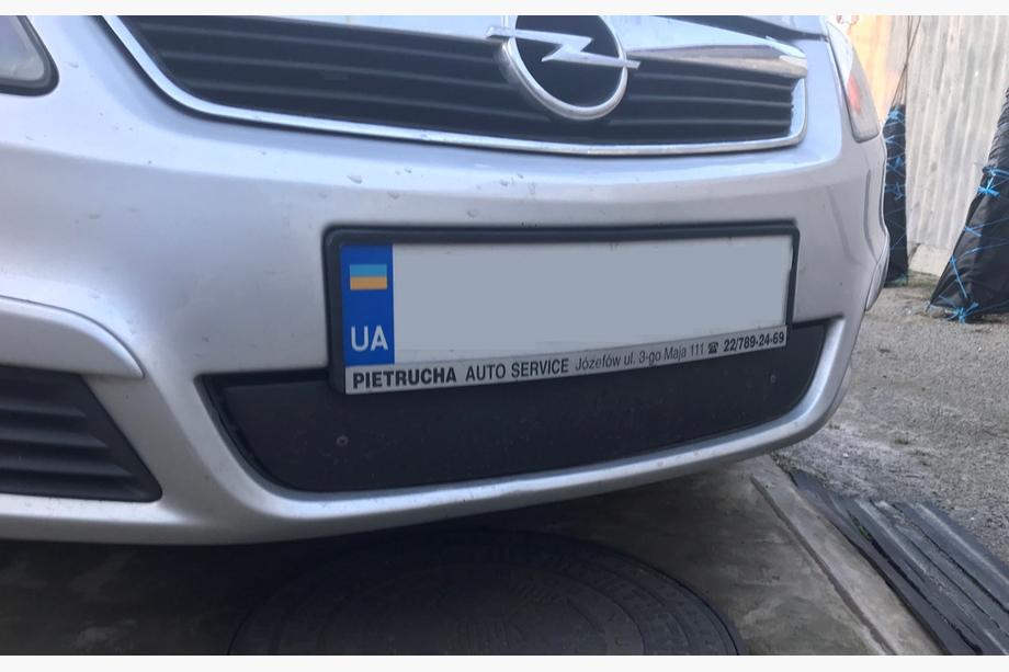 Opel Zafira B 2005–2011 Vinterafdækning til kølergrill (2005-2008) Mat Image