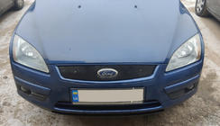 Ford Focus II 2005–2008 Vinterafdækning til kølergrill foto 1