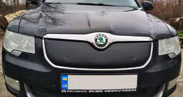 Skoda Superb 2009–2015 Vinterafdækning til kølergrill (øverste, 2008-2013) foto 1