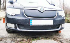 Skoda Superb 2009–2015 Vinterafdækning til kølergrill (øverste, 2008-2013) foto 3