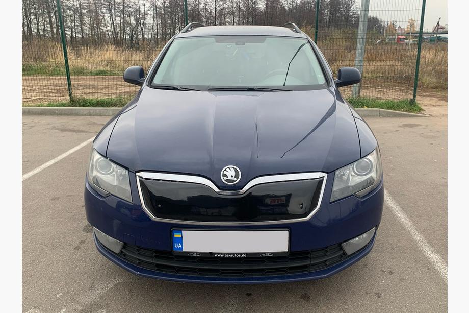 Skoda Superb 2009–2015 Vinterafdækning til kølergrill (Øverste, 2013-2015) Mat Image