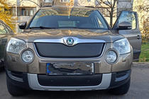 Skoda Yeti 2009–2017 Vinterafdækning til kølergrill (nederste, 2009-2013) Blank foto 6