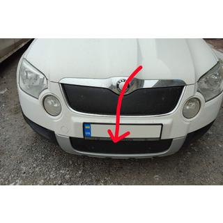 Vinterafdækning til kølergrill (nederste, 2009-2013) Skoda Yeti 2009–2017 foto 2