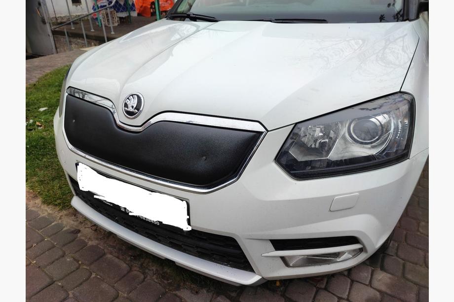 Skoda Yeti 2009–2017 Vinterafdækning til kølergrill (øverste, 2013+) Mat Image