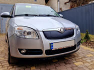 Skoda Roomster 2006–2015 Vinterafdækning til kølergrill (2007-2010, øvre) foto 2