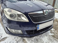 Skoda Roomster 2006–2015 Vinterafdækning til kølergrill (2010+, øverste) Mat foto 1