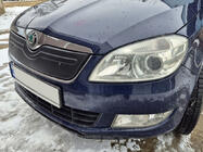 Skoda Roomster 2006–2015 Vinterafdækning til kølergrill (2010+, øverste) Mat foto 2