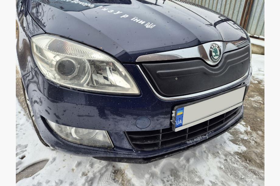 Skoda Roomster 2006–2015 Vinterafdækning til kølergrill (2010+, øverste) Mat Image