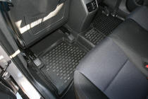 Hyundai Tucson TL 2016–2021 3D gummimåtter til kabinen (4 stk., Novline) foto 4