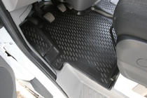 Mercedes Sprinter W906 2006–2018 (2015↗) Gummimåtter til kabinen (2 stk., Novline) foto 2