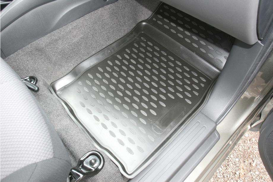 Mitsubishi L200 2015–2024 3D gummimåtter til kabinen (4 stk., Novline) Budget-udgave Foto 5