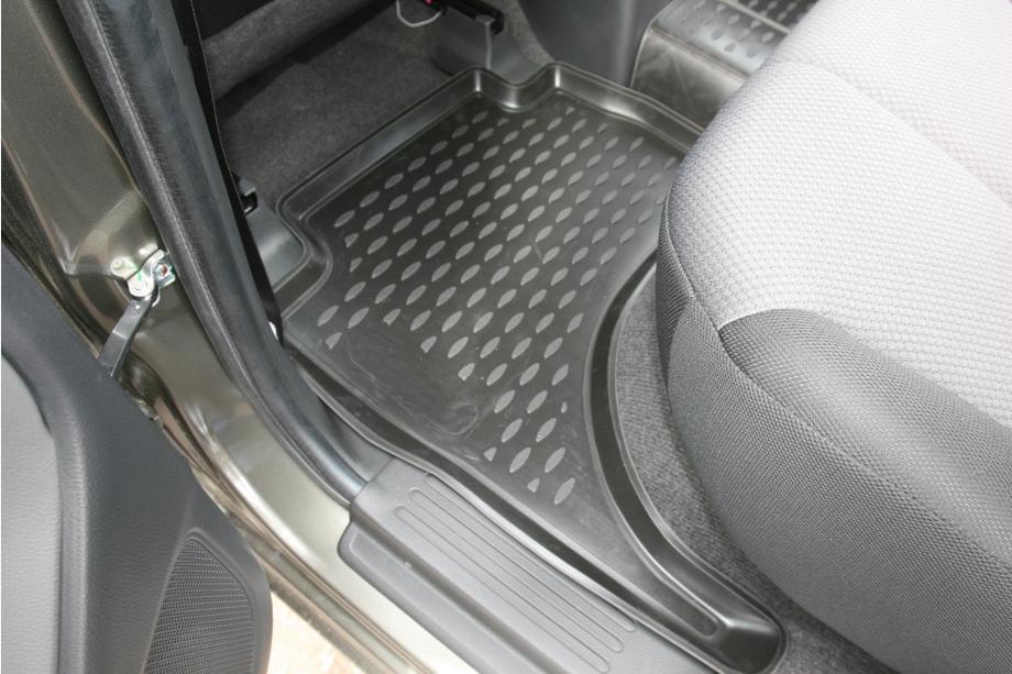 Mitsubishi L200 2015–2024 3D gummimåtter til kabinen (4 stk., Novline) Budget-udgave Foto 6