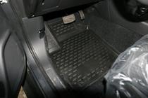 Mitsubishi Outlander 2012–2021 3D gummimåtter til kabinen (4 stk., Novline) 2WD foto 2