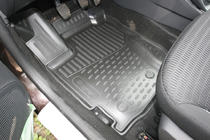 Renault Captur 2013–2019 3D gummimåtter til kabinen (4 stk., Novline) foto 2