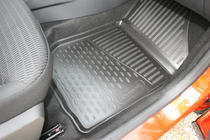 Renault Captur 2013–2019 3D gummimåtter til kabinen (4 stk., Novline) foto 3