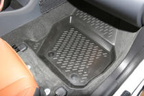 Volvo S60 2000–2009 (2013↗) Gummimåtter 3D til kabinen (4 stk., Novline) foto 4