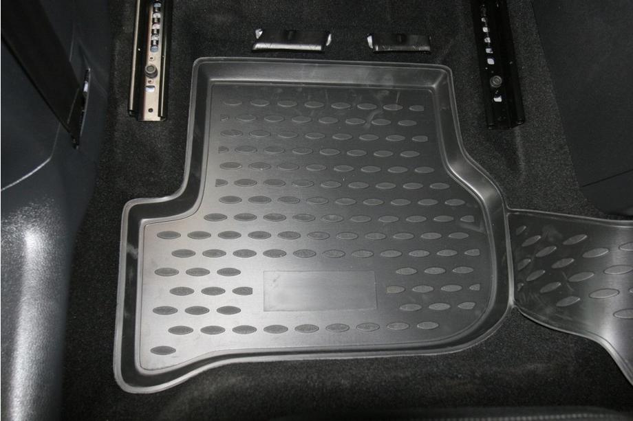Volkswagen Golf 6 2008–2014 3D gummimåtter til kabinen (4 stk., Novline) Foto 3