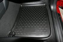 BMW 1-serie E81/E82/E87/E88 2004–2011 Gummimåtter til kabinen (4 stk., Novline) 3D foto 4