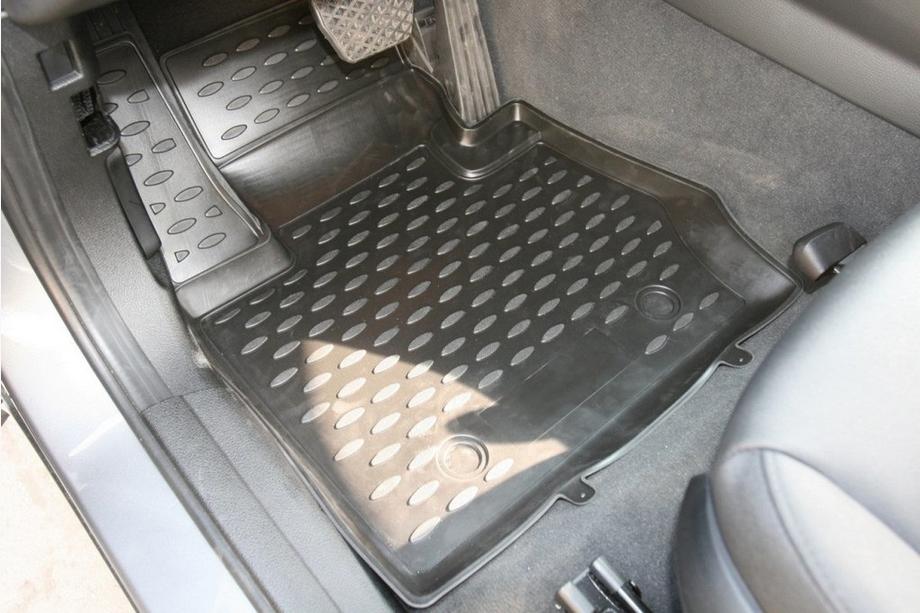 BMW X3 F25 2011–2018 Gummimåtter til kabinen (4 stk., Novline) Foto 2