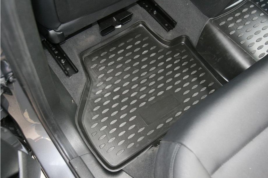 BMW X3 F25 2011–2018 Gummimåtter til kabinen (4 stk., Novline) Foto 3