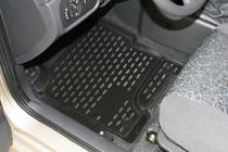 Chery A13 2008–2019 Gummimåtter til kabinen (4 stk., Novline) foto 2