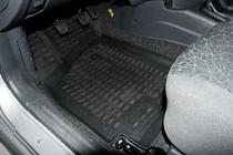 Chevrolet Lanos 1998–2017 Gummimåtter til kabinen (4 stk., Novline) foto 2