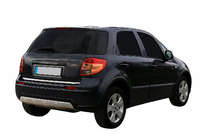 Fiat Sedici 2006–2014 Bagagerumskantliste (rustfrit stål) foto 2