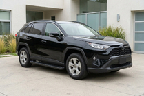 Toyota Rav 4 2019–2025 Sidetrin Allmond Black (2 stk., aluminium) foto 1