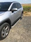 Toyota Rav 4 2019–2025 Sidetrin Tayga Grey (2 stk., aluminium) foto 2