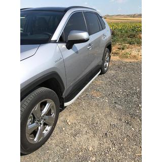 Sidetrin Tayga Grey (2 stk., aluminium) foto 2