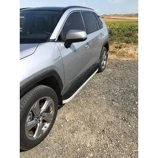 Sidetrin Tayga Grey (2 stk., aluminium) foto 2