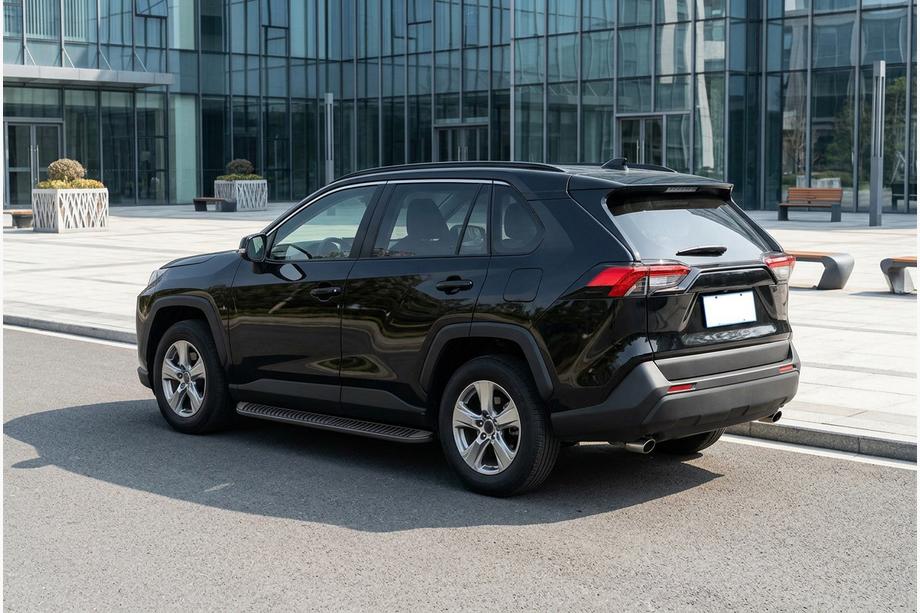 Toyota Rav 4 2019–2025 Sidetrin Tayga Black (2 stk., aluminium) Image