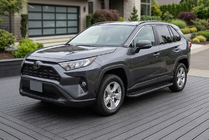 Toyota Rav 4 2019–2025 Sidetrin Bosphore Black (2 stk., aluminium) foto 1