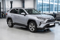 Toyota Rav 4 2019–2025 Rainbow sidetrin (2 stk., aluminium) foto 1