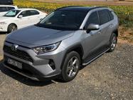 Toyota Rav 4 2019–2025 Side trinbrætter Maydos V2 (sæt 2 stk., aluminium og rustfrit stål) foto 2