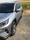 Toyota Rav 4 2019–2025 Side trinbrætter Maydos V2 (sæt 2 stk., aluminium og rustfrit stål) foto 4