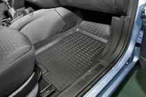 Fiat Punto Grande/EVO 2006–2018 (2006↗) Gummimåtter til kabinen (4 stk., Novline) 5D foto 4