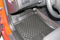 Hyundai Accent 2000–2006 Gummimåtter til kabinen (4 stk., Novline) Coupe foto 2