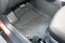Hyundai Creta 2014–2020 Gummimåtter til kabinen (4 stk., Novline) foto 2