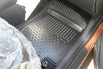 Hyundai Creta 2014–2020 Gummimåtter til kabinen (4 stk., Novline) foto 3