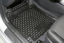 Hyundai Elantra (HD) 2006–2011 Gummimåtter til kabinen (4 stk., Novline) foto 2