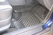 Hyundai I-30 2007–2011 Gummimåtter til kabinen (4 stk., Novline) foto 4