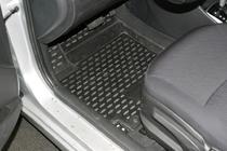 Hyundai Accent 2011–2017 Gummimåtter til kabinen (4 stk., Novline) foto 2