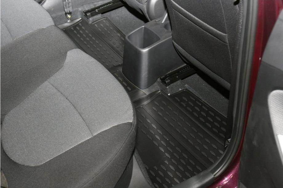 Hyundai Accent 2011–2017 Gummimåtter til kabinen (4 stk., Novline) HB Foto 3