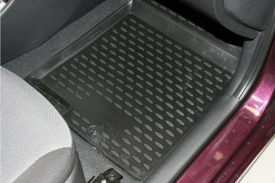 Hyundai Accent 2011–2017 Gummimåtter til kabinen (4 stk., Novline) HB Foto 4