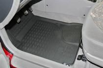 Kia Cerato 1 2004–2009 Gummimåtter til kabinen (4 stk., Novline) foto 2