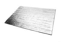 Practic Soft metalliseret lyd- og varmeisolering (50 cm x 75 cm) Soft 6 mm alubeklædt foto 3